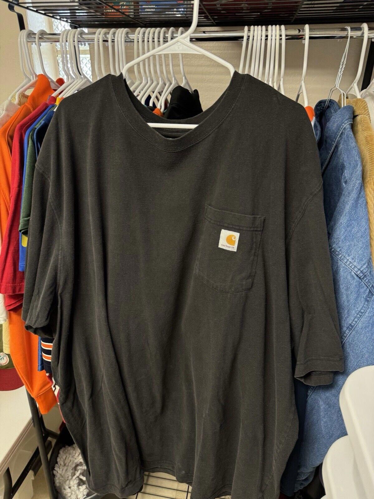 Carhartt Carhartt Loose Fit Short Sleeve Heavy Weight Pocket Tshirt Size US XXL / EU 58 / 5 - 2 Thumbnail