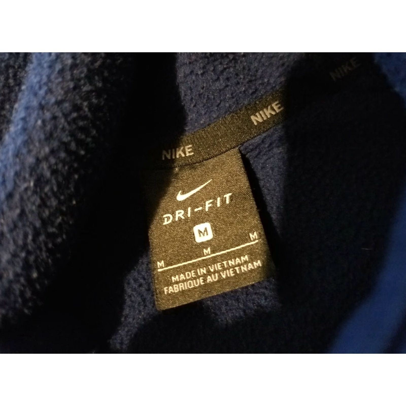 Nike Nike Hoodie Mens M Medium Navy Blue Athletic Gym Workout Size US M / EU 48-50 / 2 - 4 Thumbnail