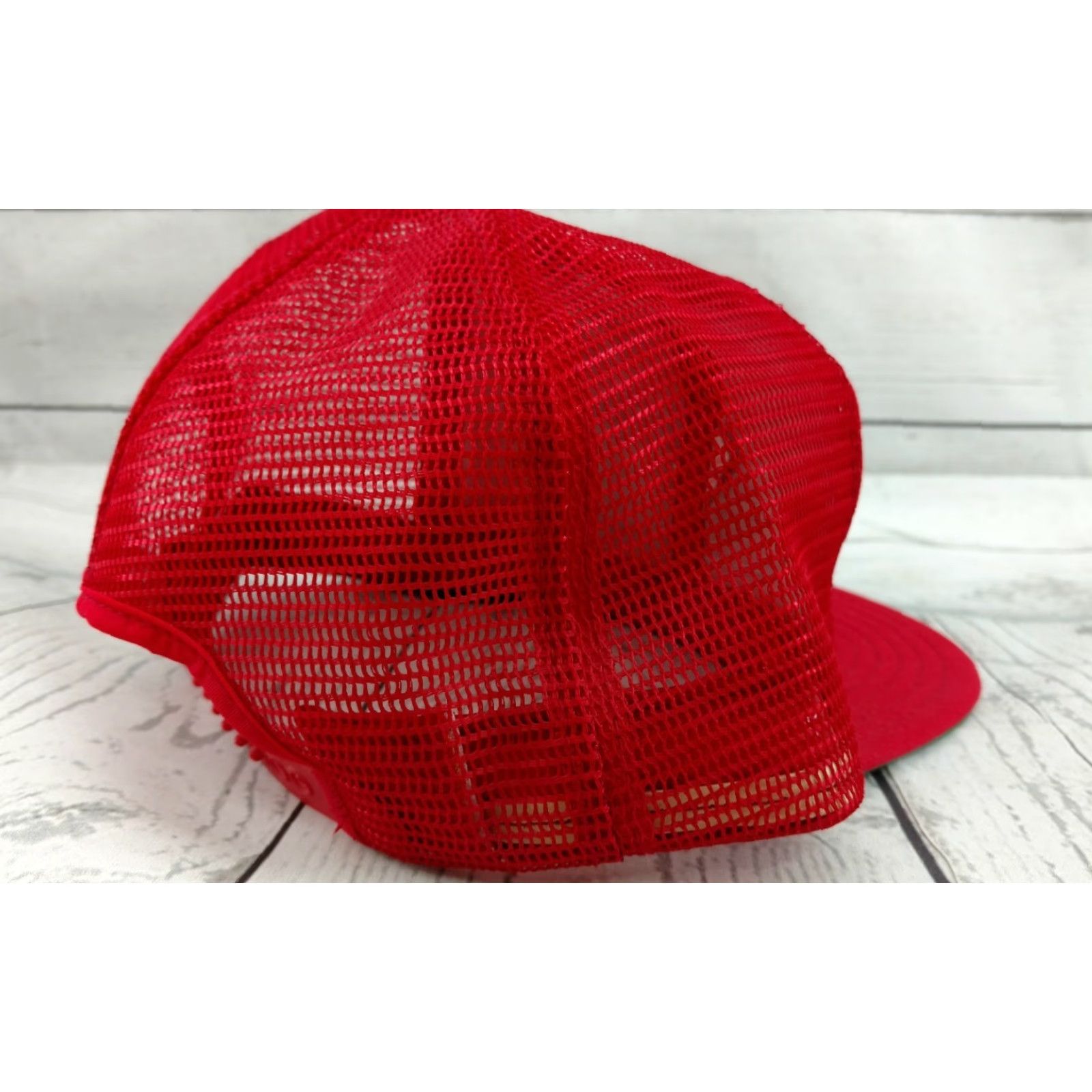 Vintage VINTAGE Conoco Uncommon Carrier Red SNAPBACK PATCH HAT Red Unbranded Adjustable Hat Mens Size ONE SIZE - 6 Thumbnail