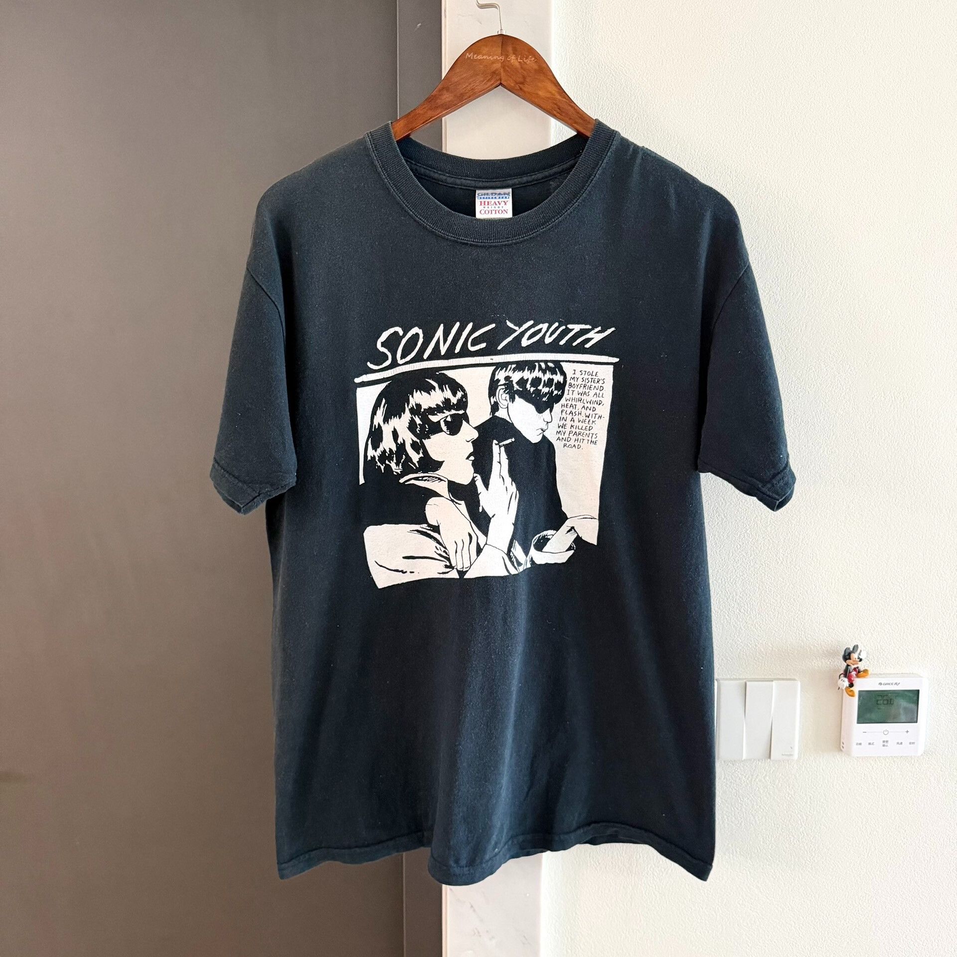 Vintage Vintage Sonic Youth Kurt Cobain Band Tee Size US M / EU 48-50 / 2 - 1 Thumbnail