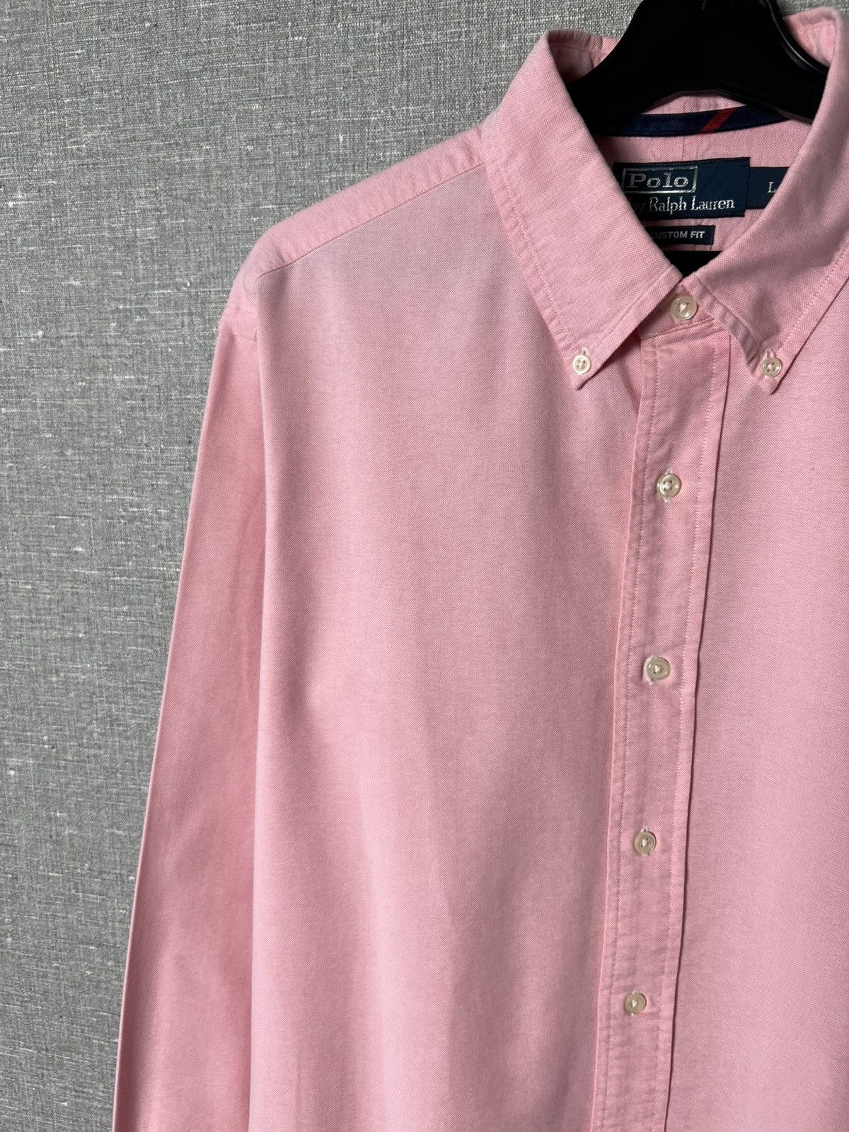 Polo Ralph Lauren Vintage Ralph Lauren Stick Cotton Button Long Sleeves Shirt Size US L / EU 52-54 / 3 - 5 Thumbnail