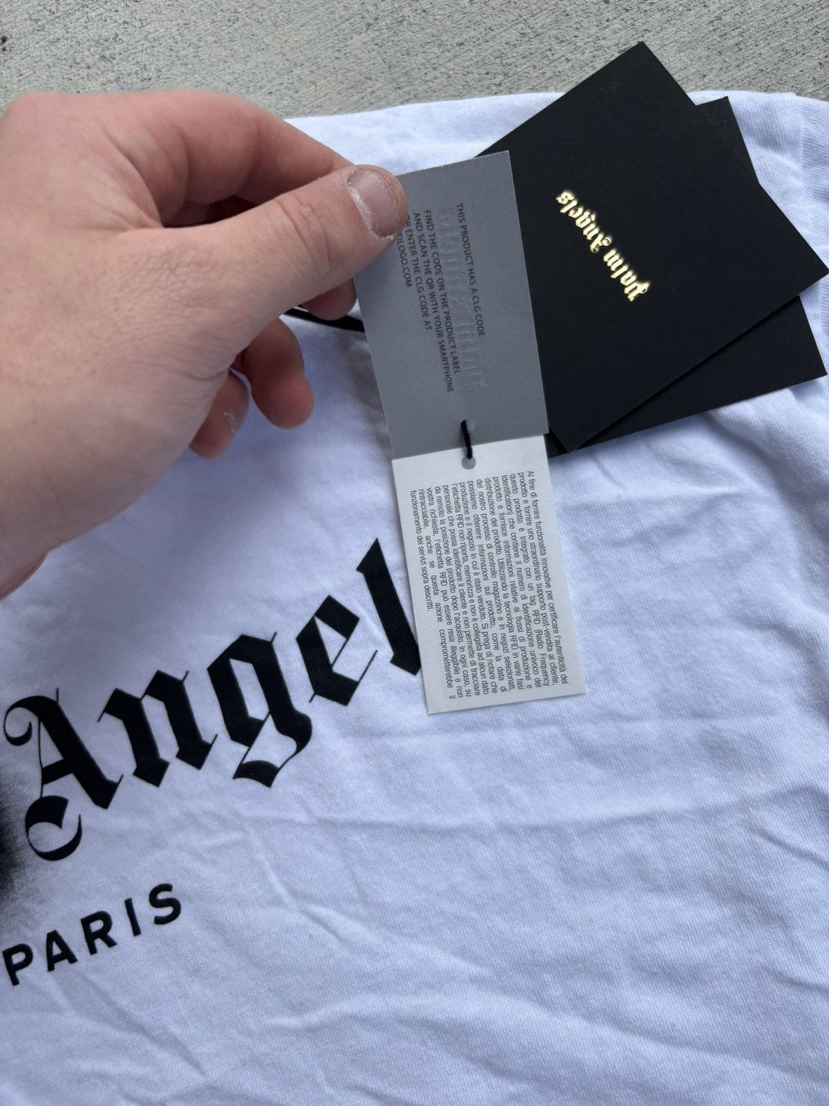 Palm Angels Deadstock palm angels spray paint graphic shirt with tags xl Size US XL / EU 56 / 4 - 6 Thumbnail