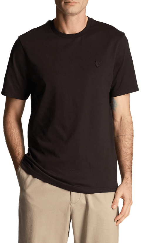 Lyle & Scott LYLE & SCOTT TONAL EAGLE T-SHIRT JET BLACK TS400TON Z865-M Size US M / EU 48-50 / 2 - 3 Thumbnail