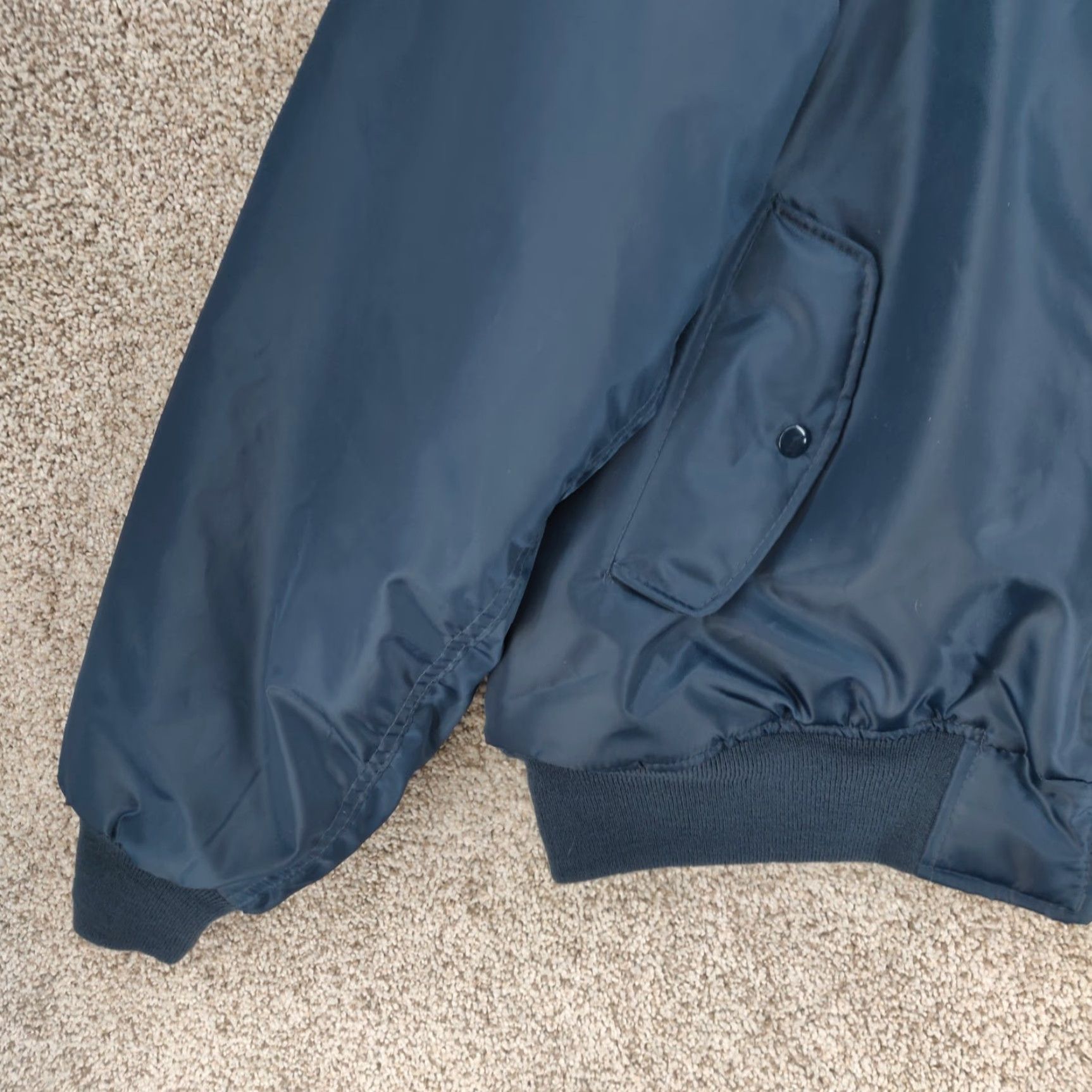 Rothco VINTAGE Rothco MA-1 Jacket Mens 3XL Bomber Reversible Flight Nylon Blue Size US XXL / EU 58 / 5 - 3 Thumbnail