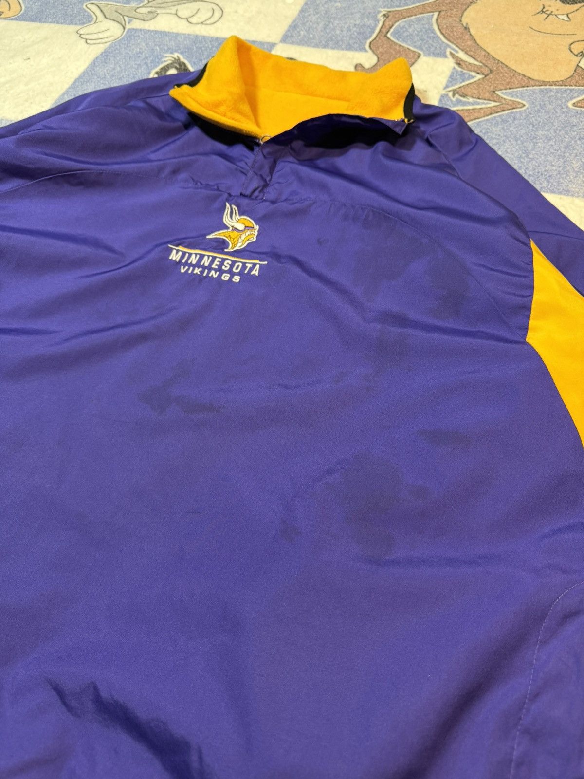 NFL Minnesota Vikings reversible pullover jacket Size US L / EU 52-54 / 3 - 5 Thumbnail