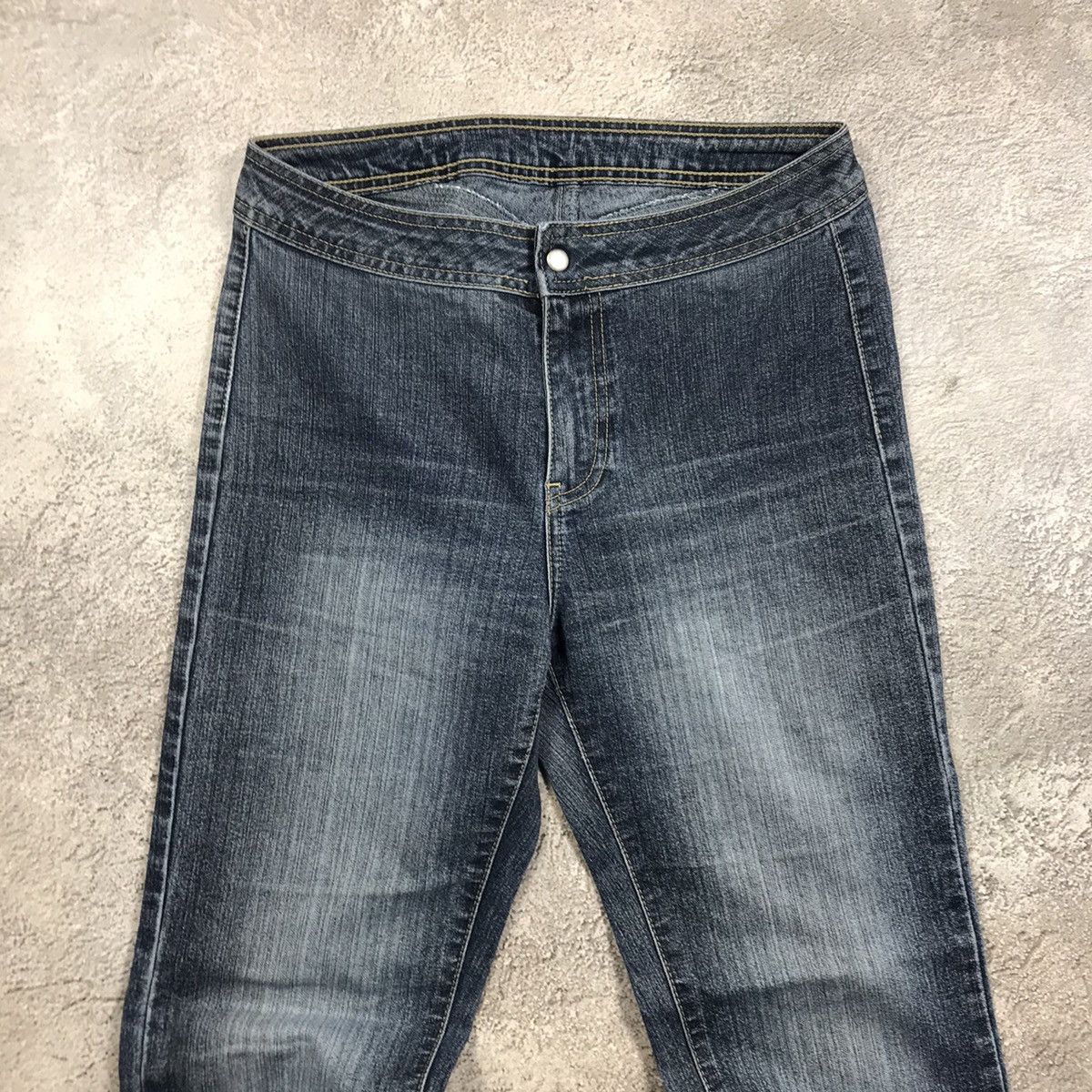 Vintage Vintage Y2K Baggy Flared Distressed Jeans Grunge Skate 29 Size 29" - 3 Thumbnail
