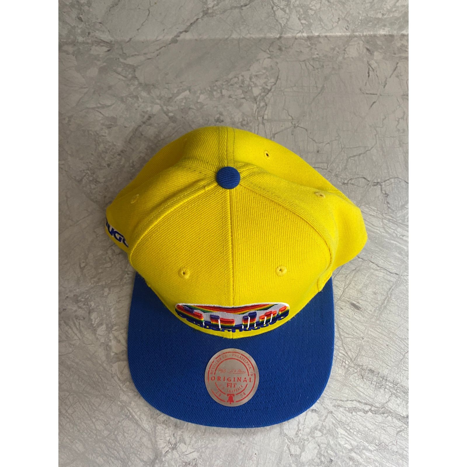 Mitchell & Ness NWOT Denver Nuggets Retro Logo Mitchell & Ness Snapback Hat Size ONE SIZE - 3 Thumbnail
