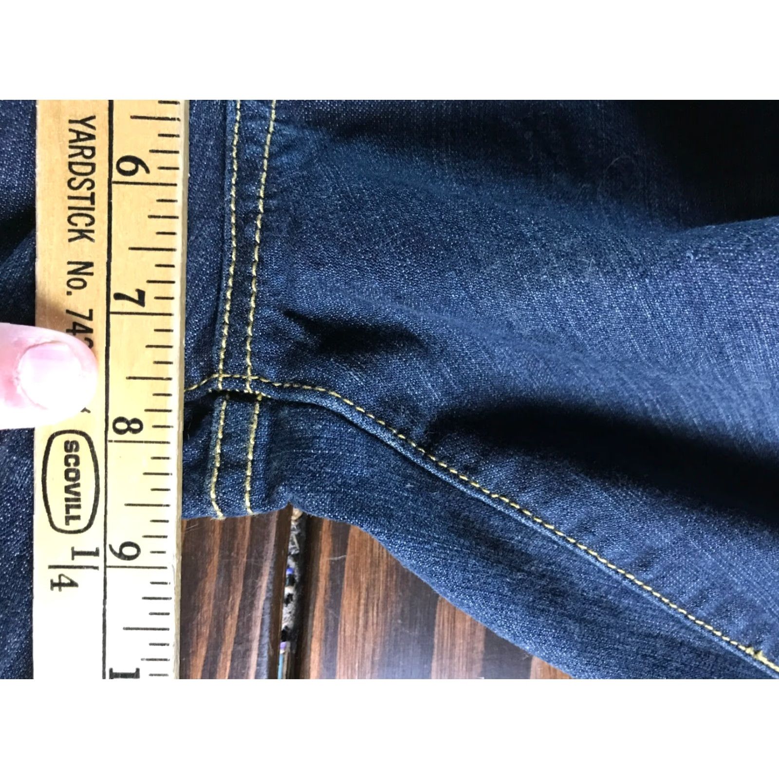 Mossimo Mossimo Jeans Women’s 9R Denim Dark Wash Bootcut Straight Hip NWT Jeans Size 30" / US 8 / IT 44 - 3 Thumbnail