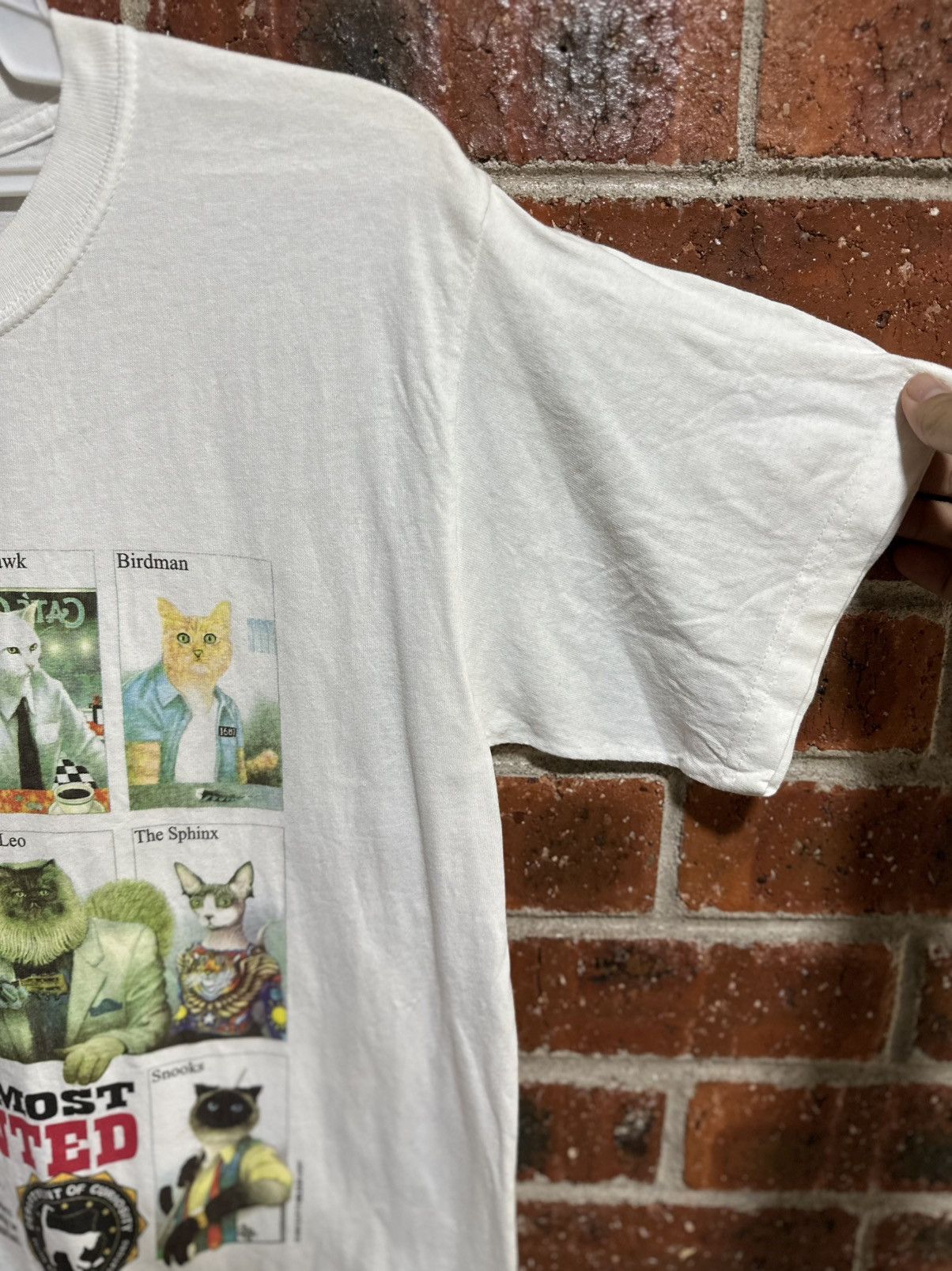 Gildan Vintage Ten Most Wanted Faded Tee Size US M / EU 48-50 / 2 - 9 Thumbnail
