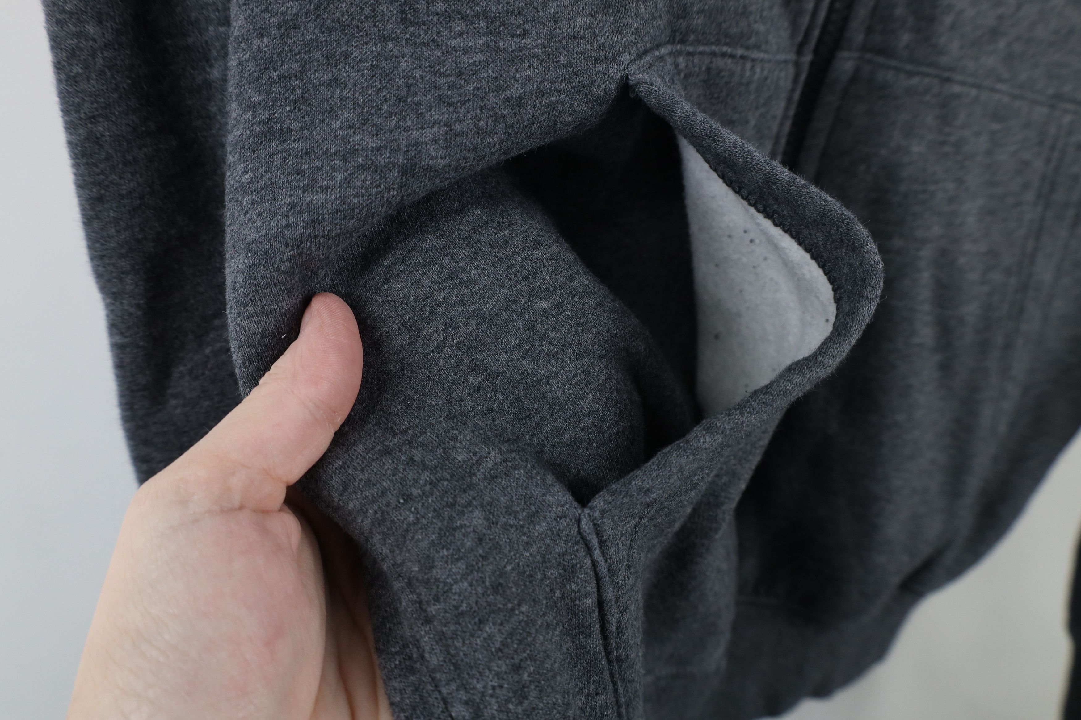 Nike × Vintage Vintage Nike Mini Swoosh Full Zip Hoodie Sweatshirt Gray Size US S / EU 44-46 / 1 - 6 Thumbnail