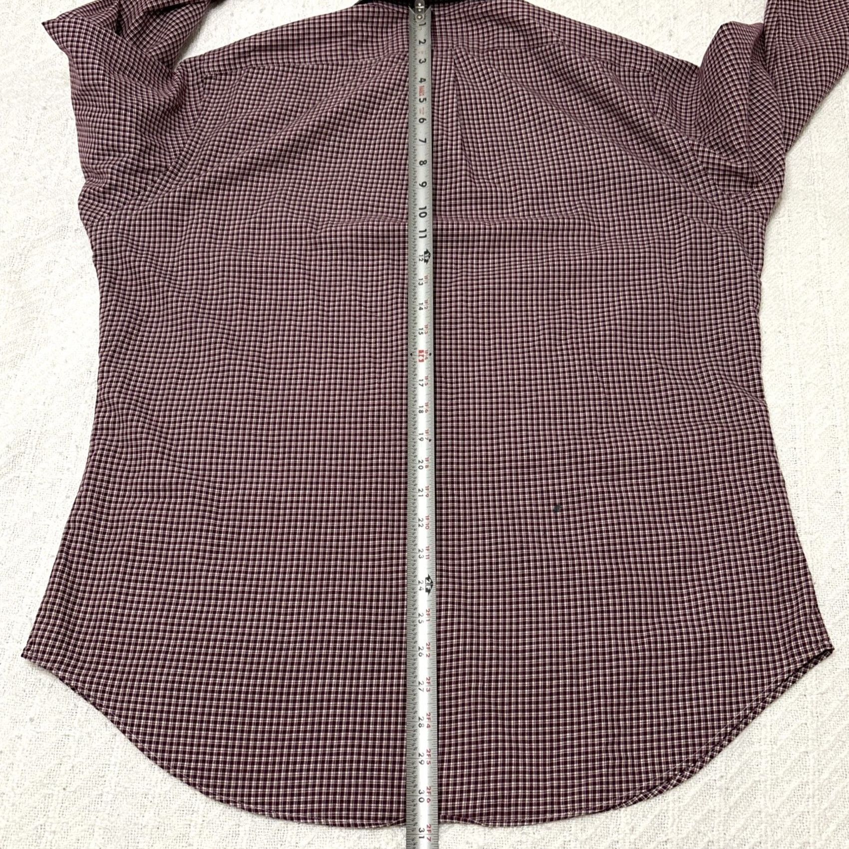 Ralph Lauren Ralph Lauren Shirt Mens L Dark Red Plaid Button-Down Long Sleeve Size US L / EU 52-54 / 3 - 7 Thumbnail
