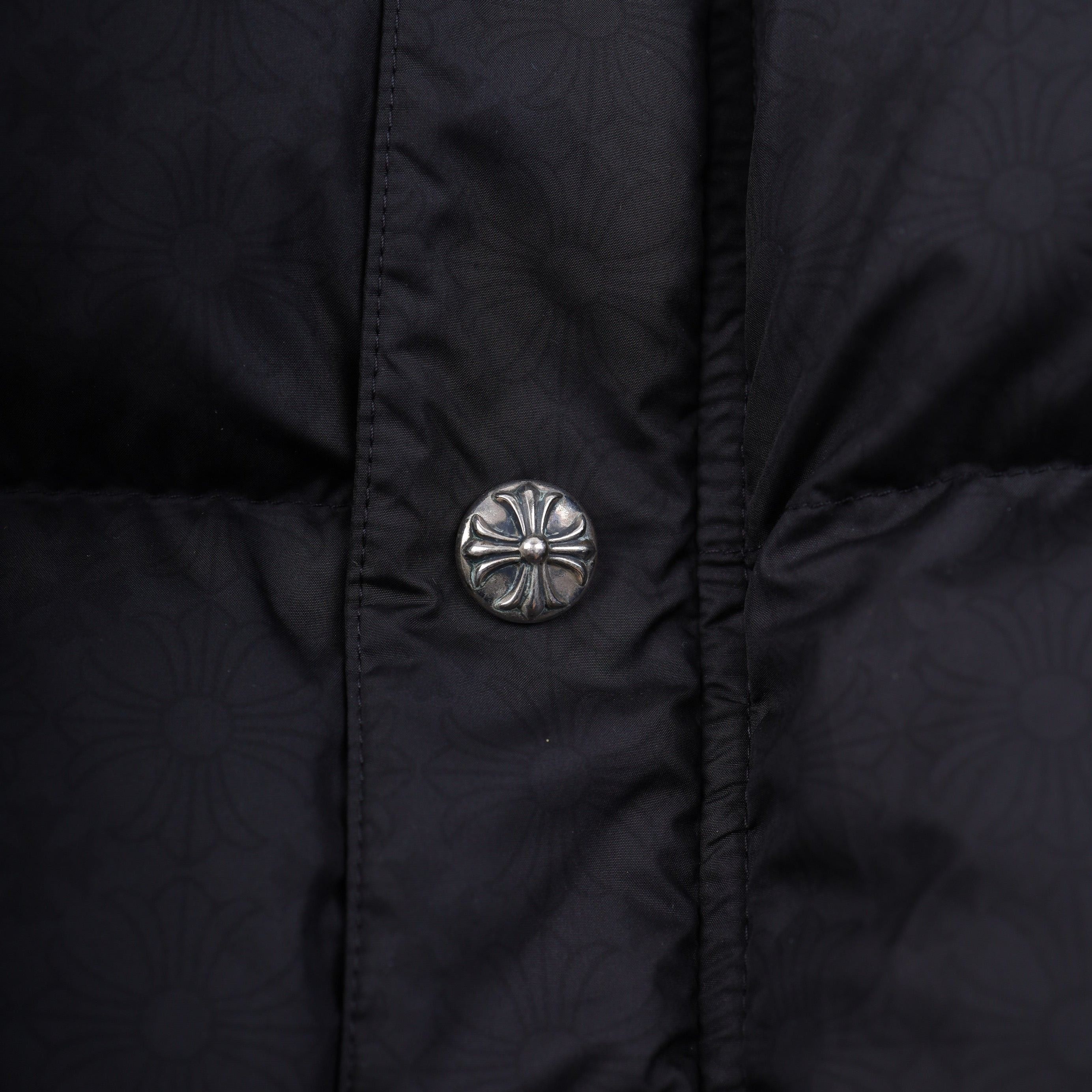 Chrome Hearts CHROME HEARTS BLACK PLUS MONOGRAM DOWN PUFFER JACKET Size US XXL / EU 58 / 5 - 7 Thumbnail