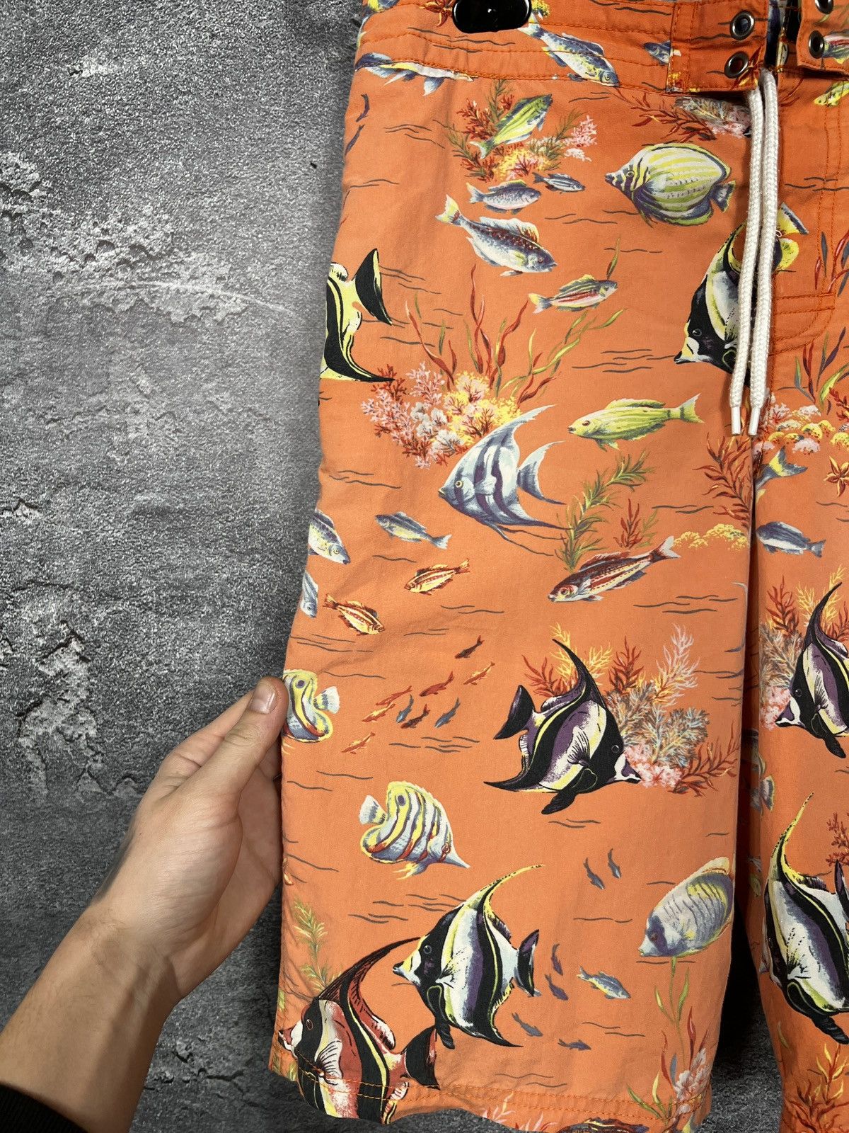 Polo Ralph Lauren Vintage Ralph Lauren All Over Fish Print Swim Shorts Size S Size US 30 / EU 46 - 4 Thumbnail