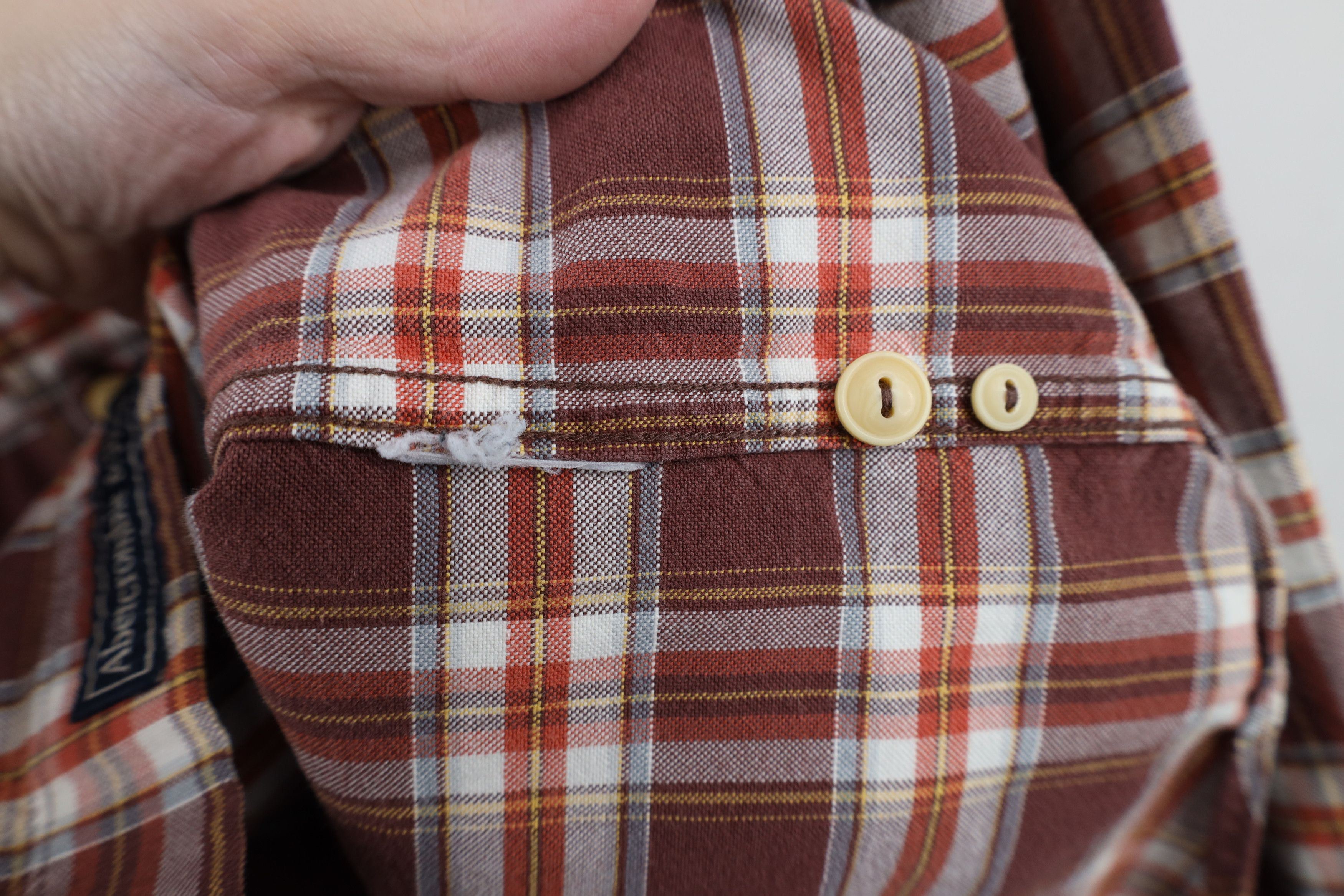 Abercrombie & Fitch Vintage Y2K Abercrombie & Fitch Collared Button Shirt Plaid Size US M / EU 48-50 / 2 - 8 Thumbnail