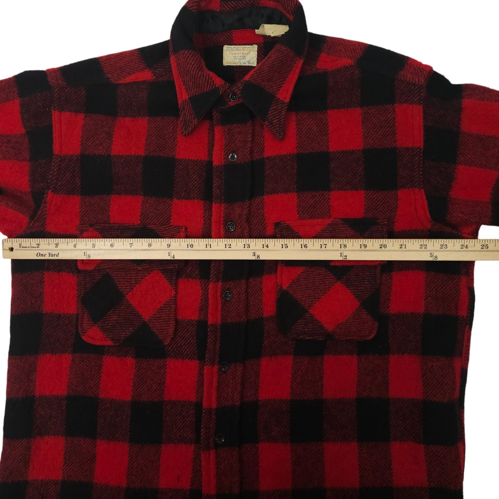 Towncraft Towncraft Buffalo Plaid Shacket READ Shirt Jacket Mens L Size US L / EU 52-54 / 3 - 8 Thumbnail