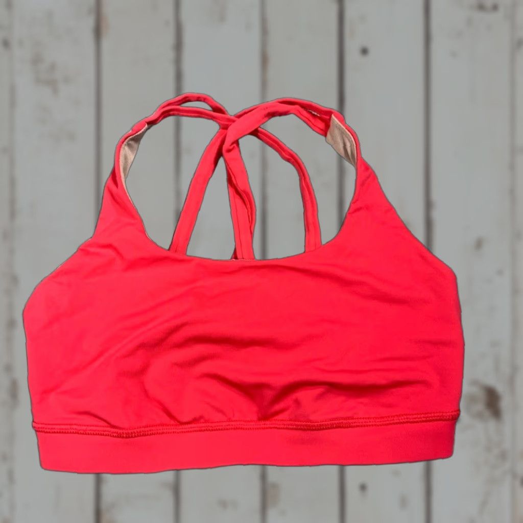 Lululemon lululemon athletica pink Sports Bra M Pink Sports Bra Ladies M Pink Sports Bra Lululemon athletica Bra M Girls Womens Mens Size ONE SIZE - 1 Thumbnail