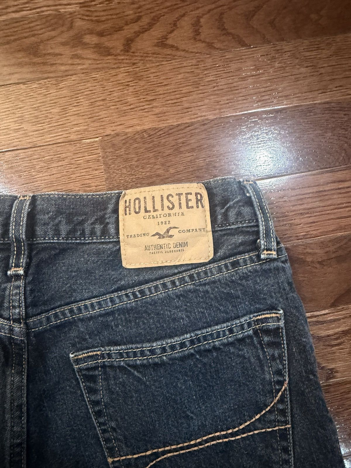 Hollister Y2K Hollister Denim Straight Slim Mid Rise 5-Pocket Jeans Size US 31 - 6 Thumbnail