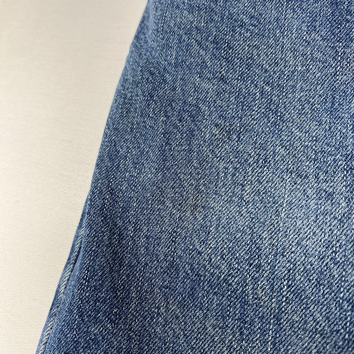 Levi's × Vintage VTG Levis 505 Jeans Blue Regular Fit Straight Denim Faded Size US 36 / EU 52 - 6 Thumbnail