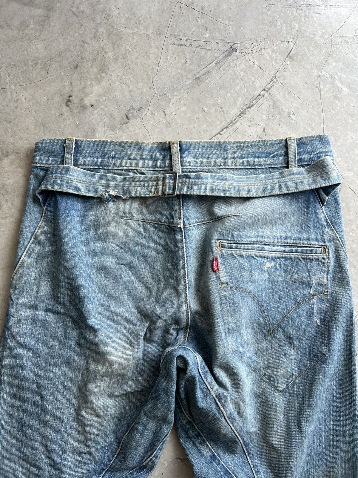 Levi's Levis Engineered Jeans Buckle Back Tag W32 Actual 34x27.5 Size US 32 / EU 48 - 1 Thumbnail