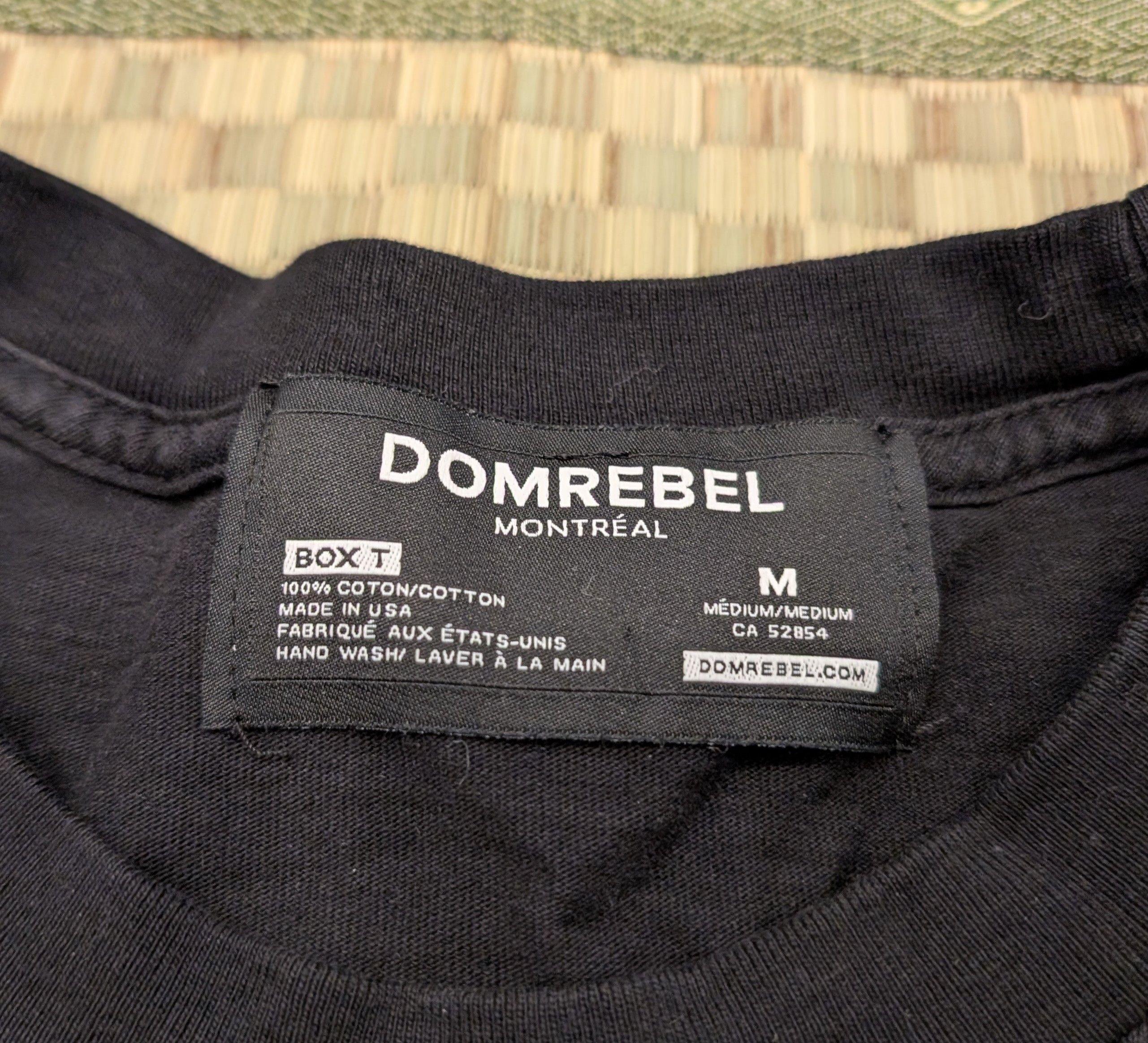 DOMREBEL DOMREBEL Luxury Brands T-shirt Made in USA Size US M / EU 48-50 / 2 - 3 Thumbnail