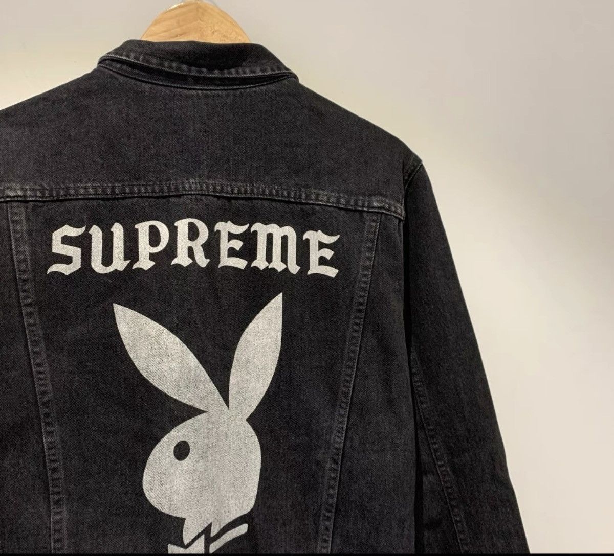 Playboy × Supreme Supreme playboy washed denim trucker work jacket Size US M / EU 48-50 / 2 - 2 Thumbnail
