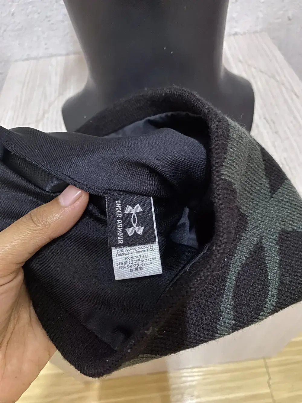 Under Armour Under Armour Big Logo Beanie Hat Size ONE SIZE - 6 Thumbnail