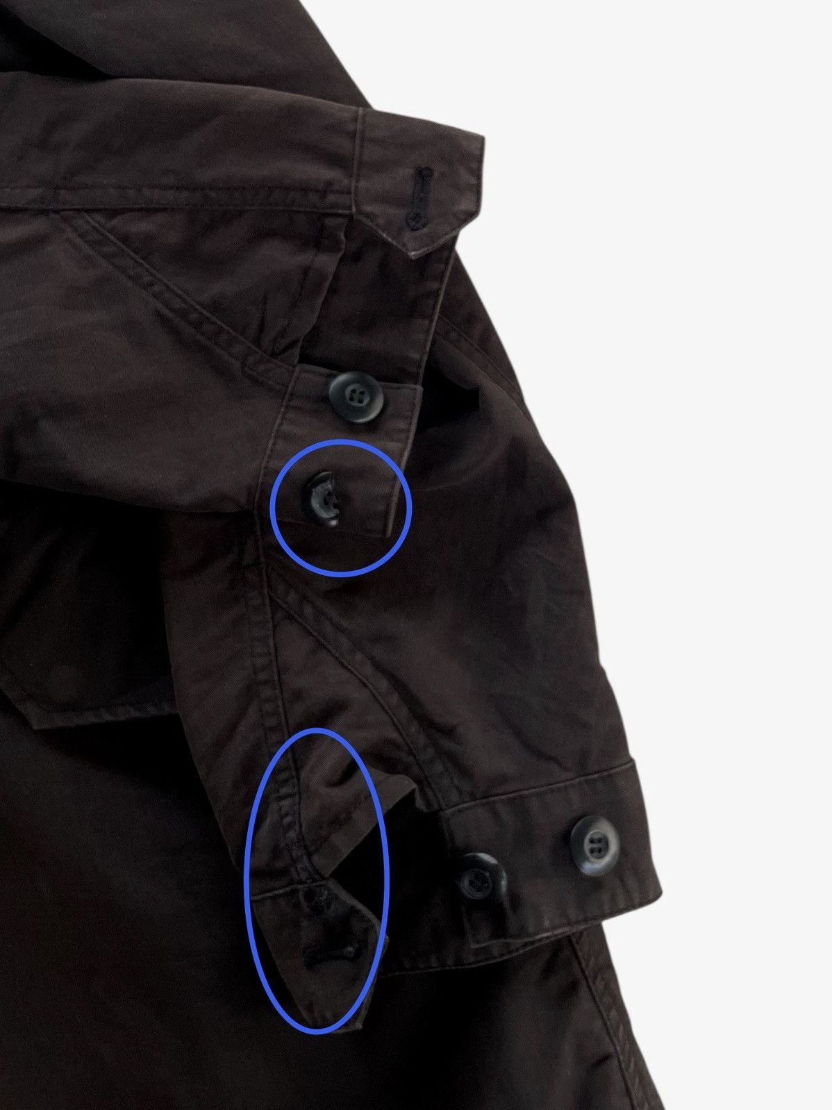 Fred Perry Faded Black Fred Perry Japan Cotton Blend Fishtail Parka Size US XS / EU 42 / 0 - 12 Thumbnail