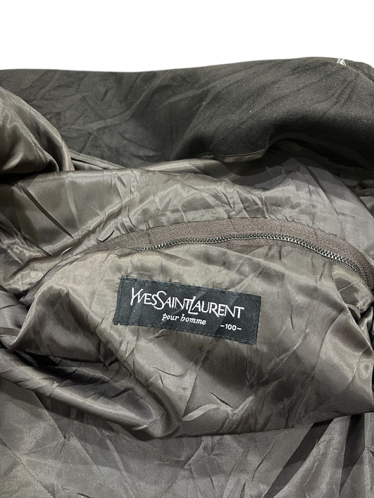 Yves Saint Laurent Vintage YvesSaintLaurent pour homme jaket hoodies Size US L / EU 52-54 / 3 - 13 Thumbnail