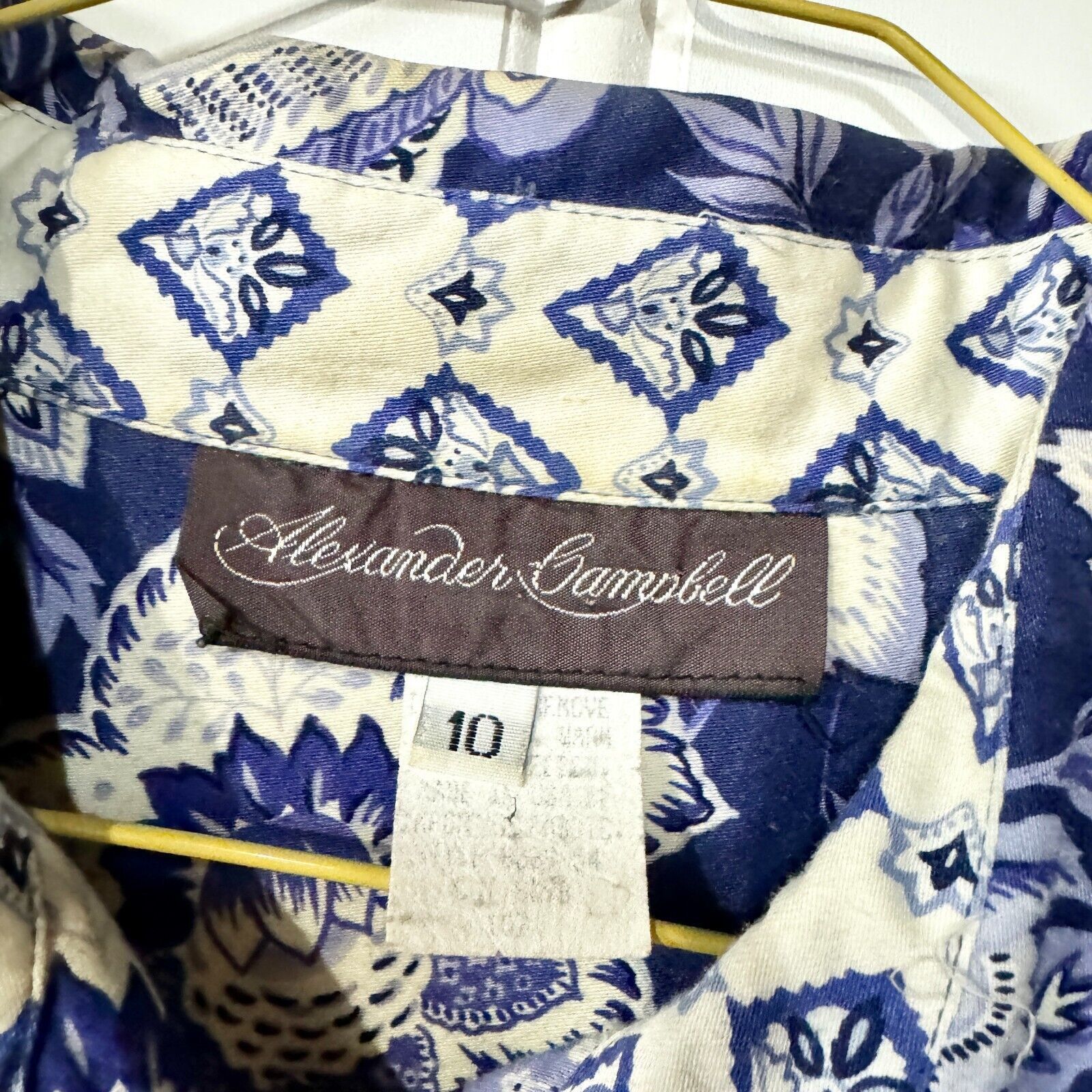 Vintage Vintage Alexander Campbell 2 Piece Top & Skirt Set Size 10 Size L / US 10 / IT 46 - 3 Thumbnail