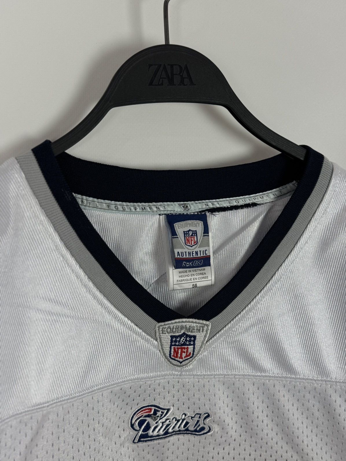 NFL × Reebok Reebok NFL Patriots #83 Welker Jersey Size US XL / EU 56 / 4 - 4 Thumbnail