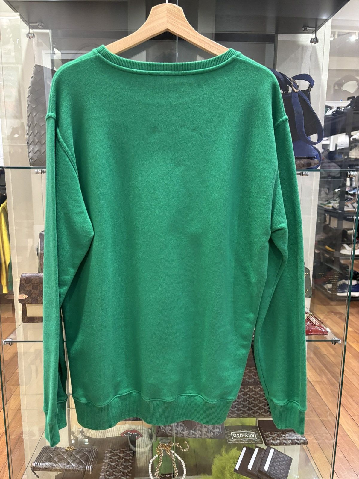 Givenchy Givenchy Paris Crewneck - Green Size US M / EU 48-50 / 2 - 2 Thumbnail