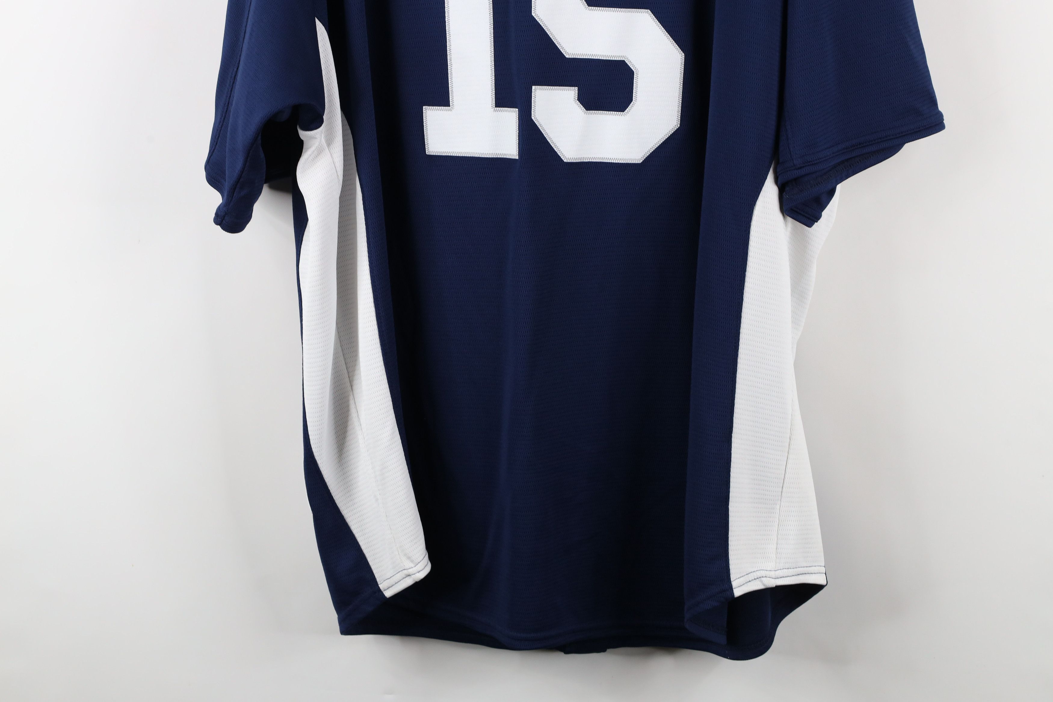 Majestic × Vintage Vintage Majestic Detroit Tigers Baseball Jersey Blue #15 Size US XXL / EU 58 / 5 - 15 Thumbnail