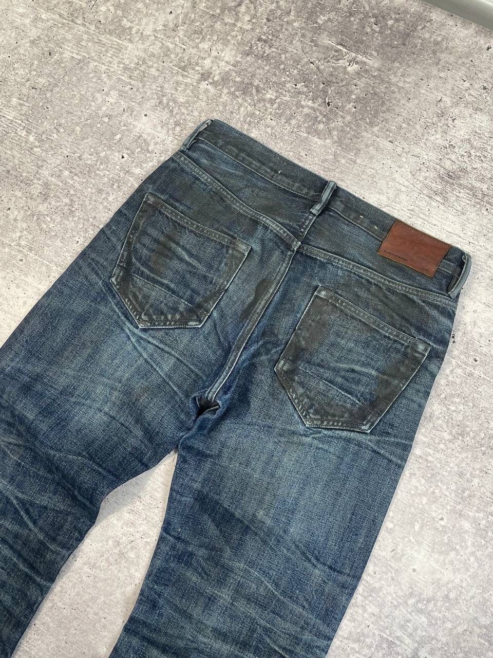 Allsaints Vintage Allsaints Japan Denim Selvage Jeans Painted Y2K Size US 30 / EU 46 - 8 Thumbnail