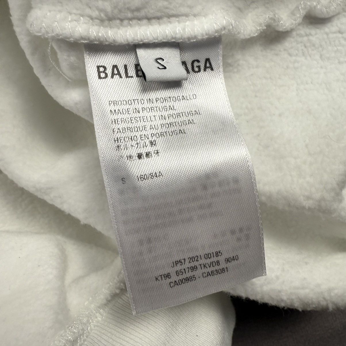 Balenciaga Balenciaga x Nasa ‘White’ Hoodie Size US S / EU 44-46 / 1 - 8 Thumbnail