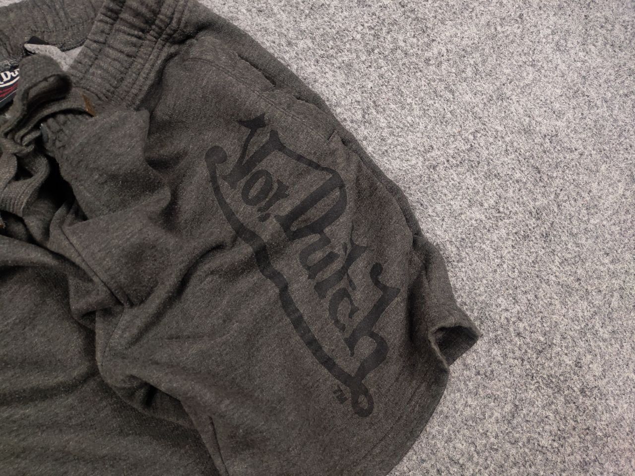 Von Dutch Vintage Von Dutch Logo Gray Cotton Casual Short Y2K Style Size US 32 / EU 48 - 6 Thumbnail
