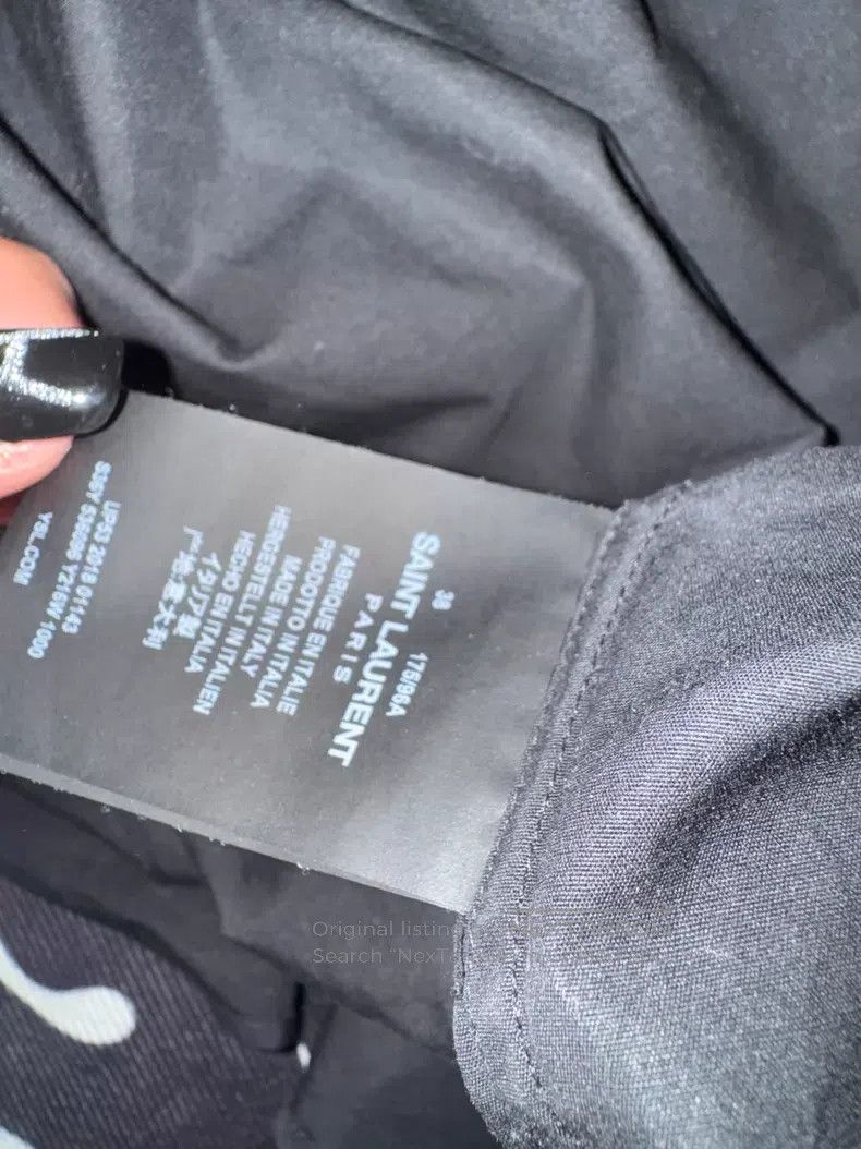 Saint Laurent Paris #REF! Size US M / EU 48-50 / 2 - 4 Thumbnail