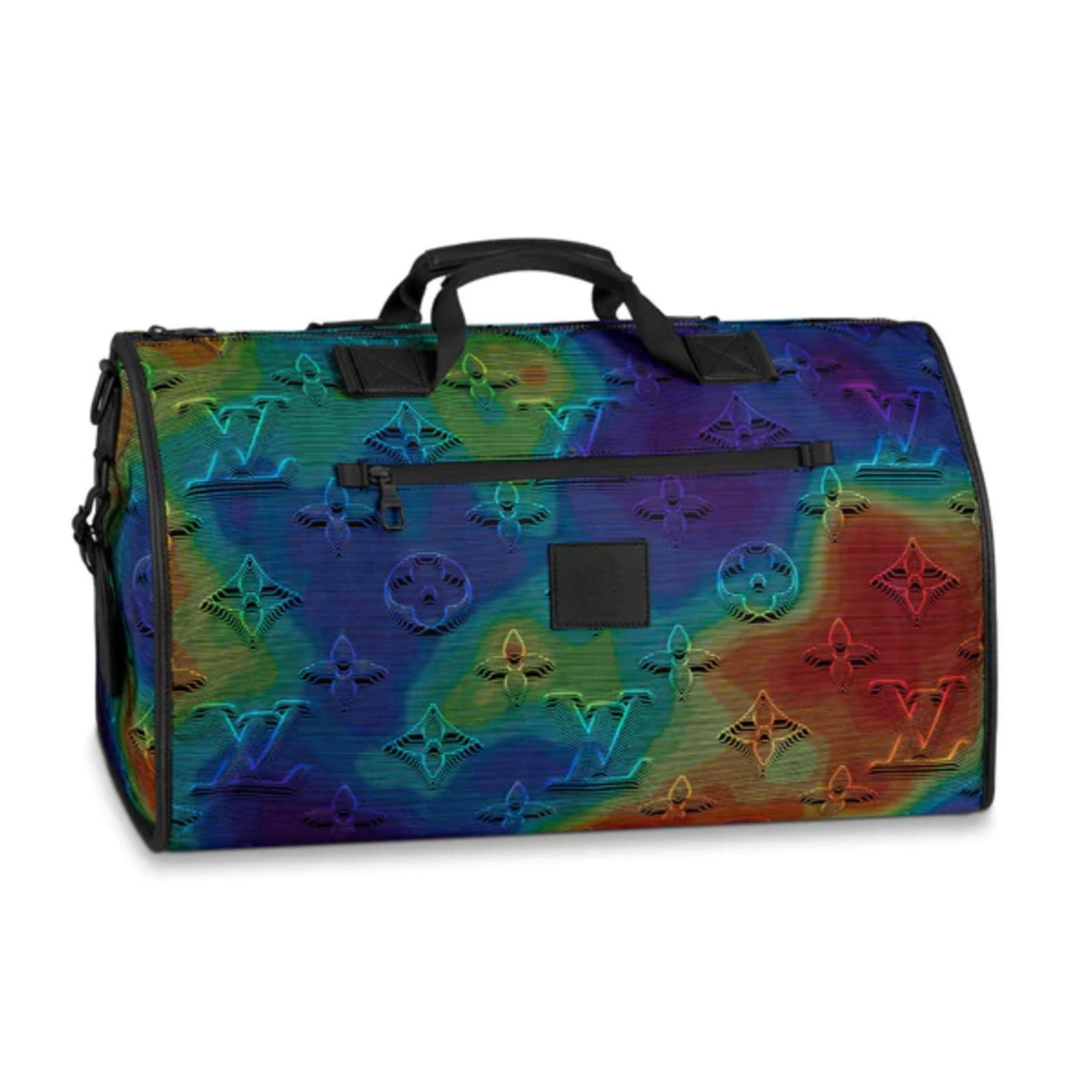 Louis Vuitton Louis Vuitton Keepall Bandouliere 3D 2054 Logo Travel Bag Size ONE SIZE - 3 Thumbnail
