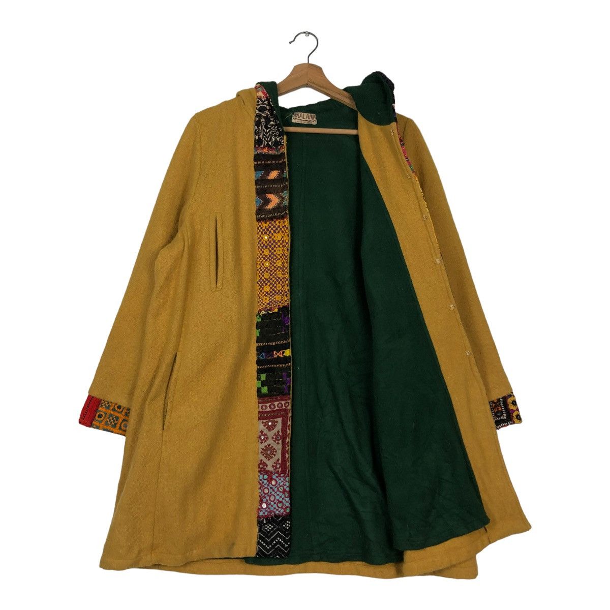 Japanese Brand 🔥VINTAGE TRADITIONAL JACKET NAVAJO NATIVE MALAIKA KAPITAL Size US M / EU 48-50 / 2 - 13 Thumbnail