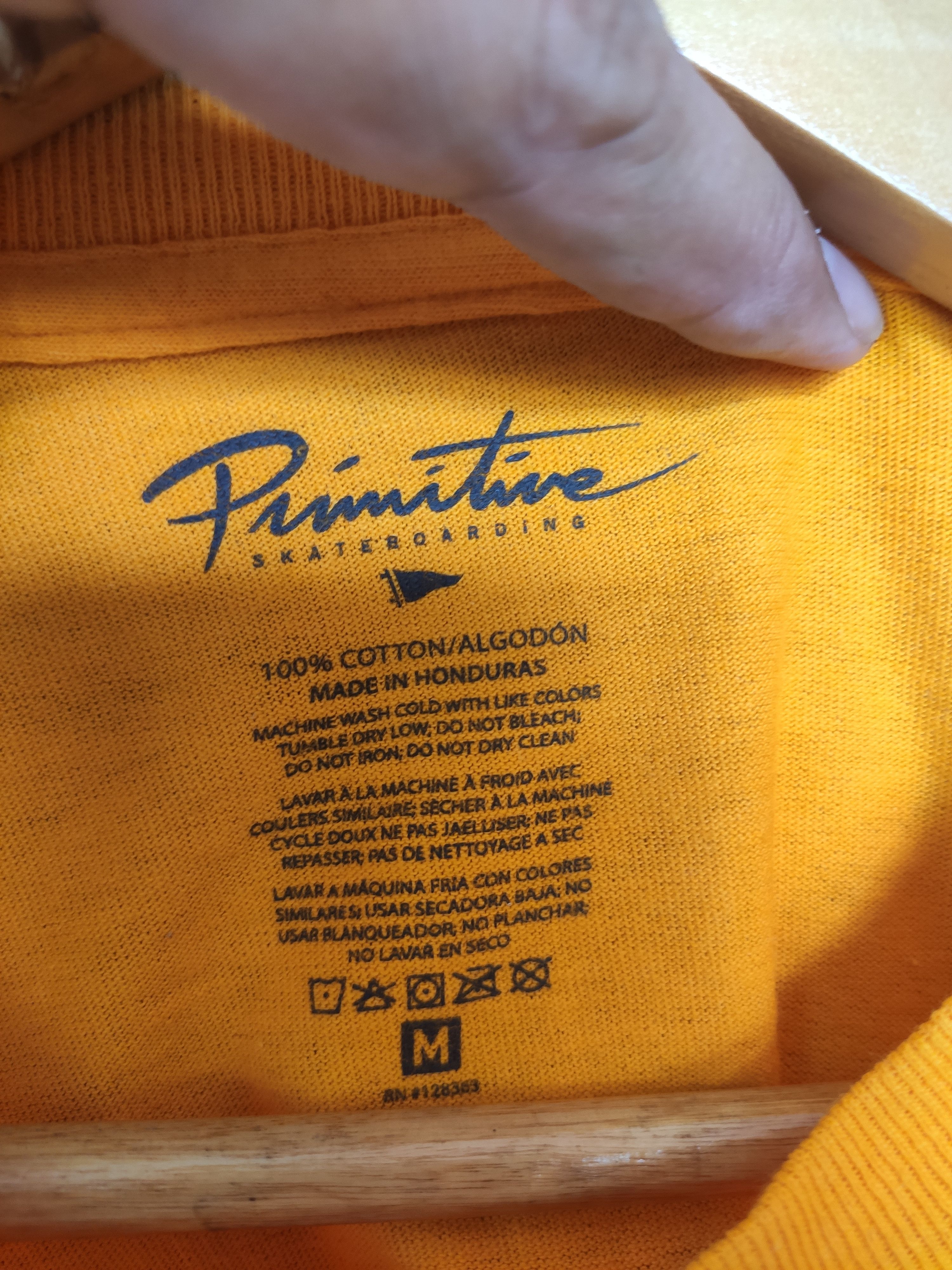 Primitive Primitive skateboard t shirt Size US M / EU 48-50 / 2 - 4 Thumbnail