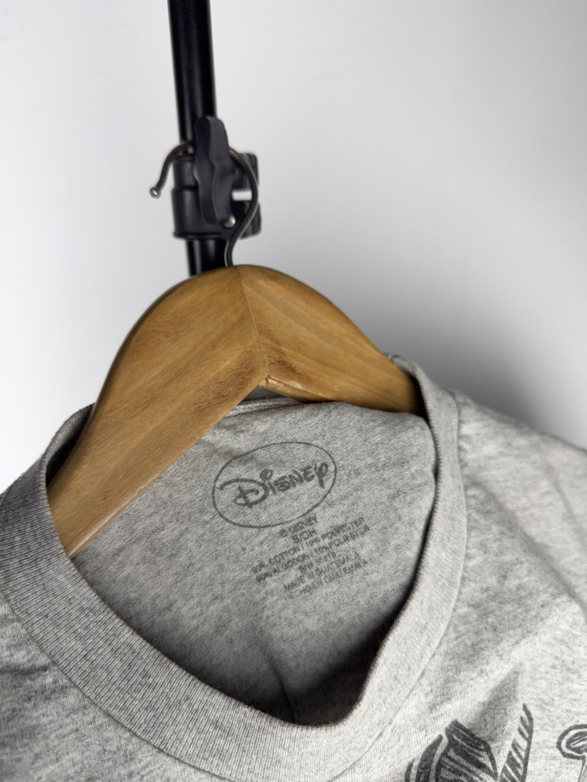 Disney 00s Disney Mickey & Goofy Sketch Graphic Tee Grey Size US S / EU 44-46 / 1 - 7 Thumbnail