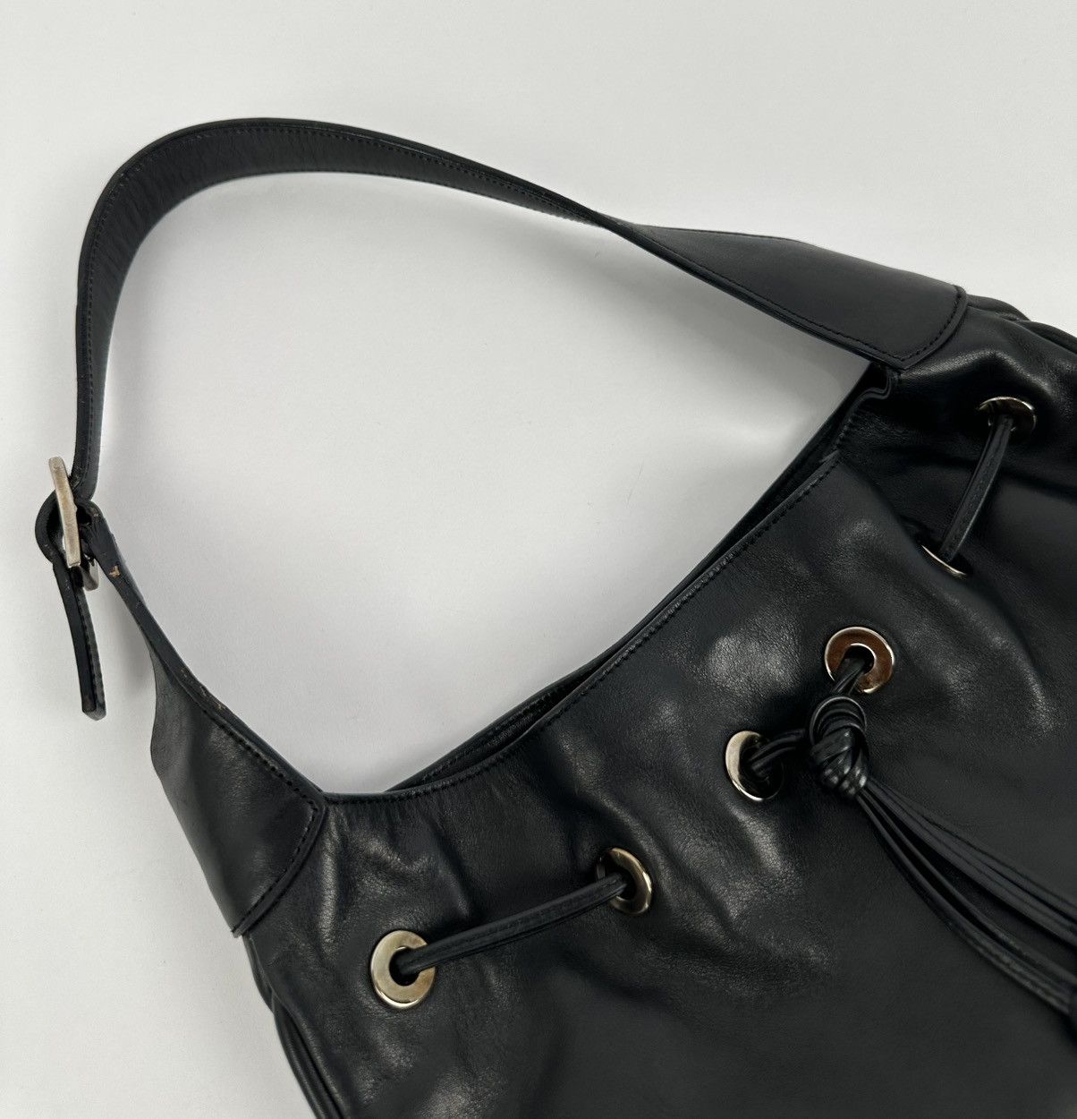 Gucci Gucci - Jackie Hobo - Leather Drawstring Shoulder Bag Size ONE SIZE - 6 Thumbnail