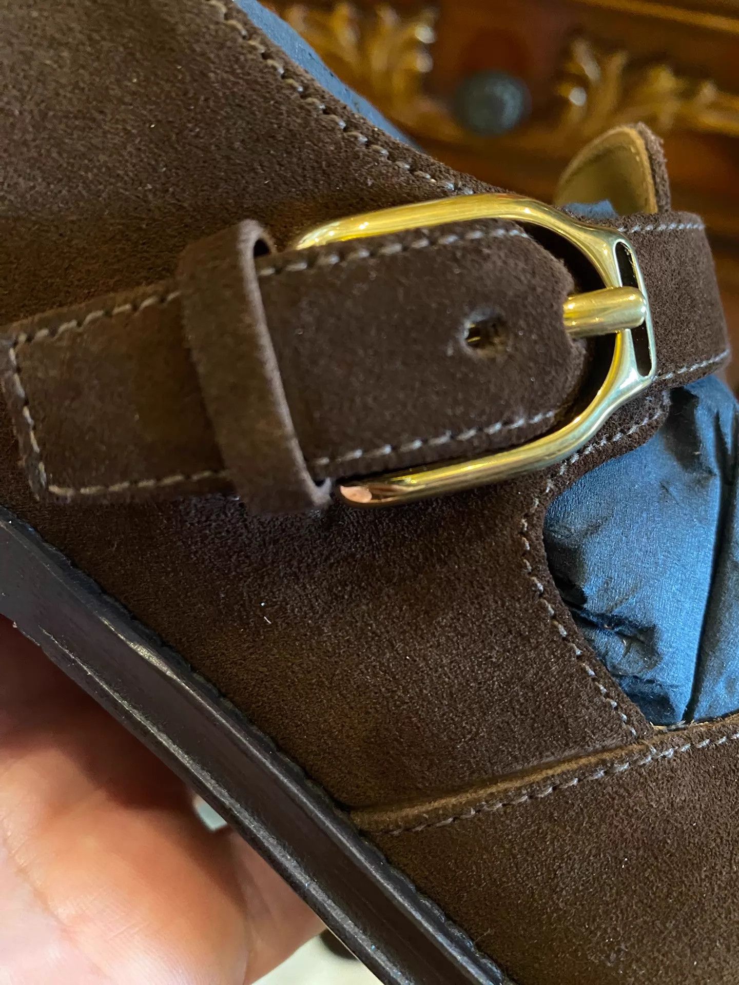 Polo Ralph Lauren RL Purple Label RRL Italian Sandals OldMoney US8/9 Size US 8 / EU 41 - 4 Thumbnail