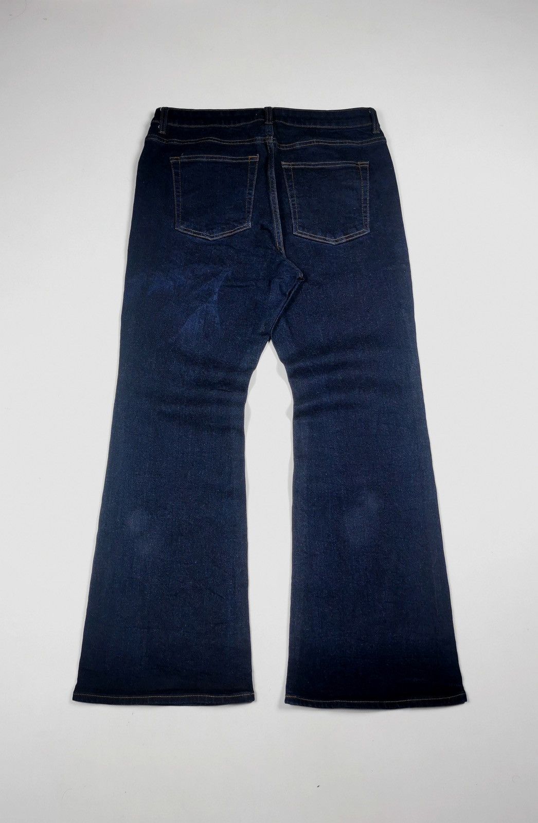 If Six Was Nine Flare Bootcut Gu Japan Denim Jeans Size US 33 - 4 Thumbnail
