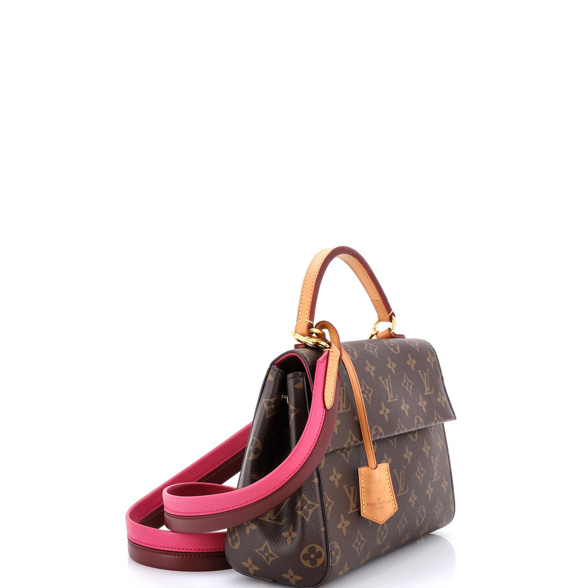 Louis Vuitton Cluny Top Handle Bag Monogram Canvas BB Size ONE SIZE - 1 Thumbnail