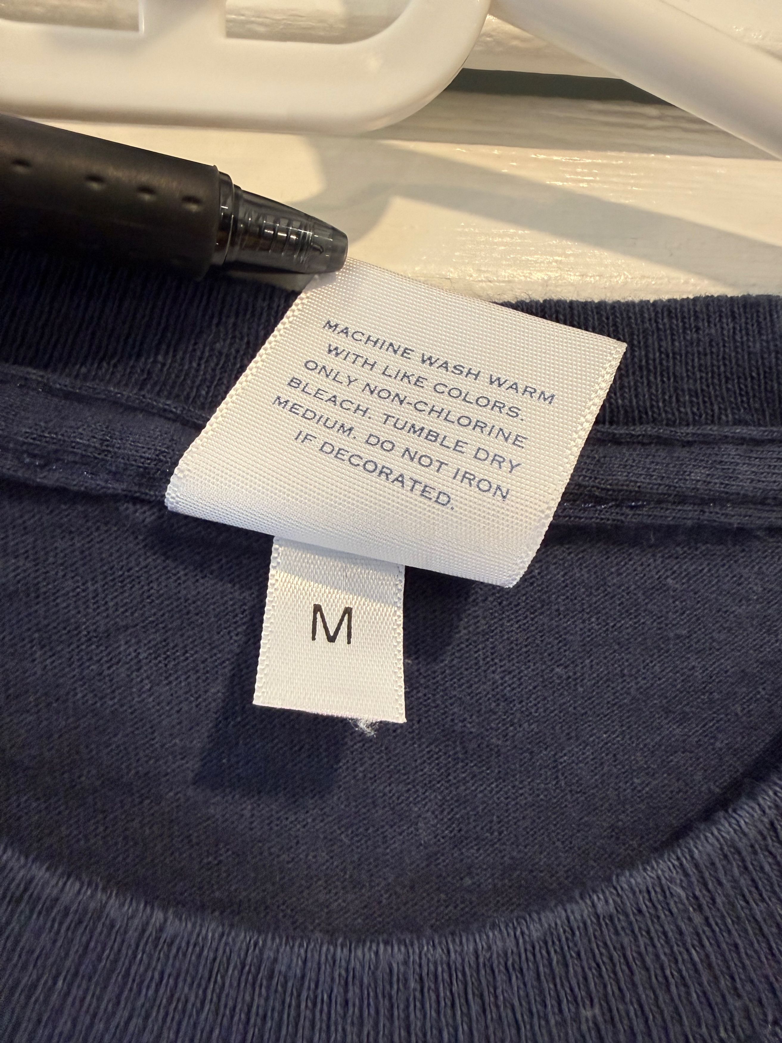 Noah Embroidered Core Logo Tee Size US M / EU 48-50 / 2 - 3 Thumbnail