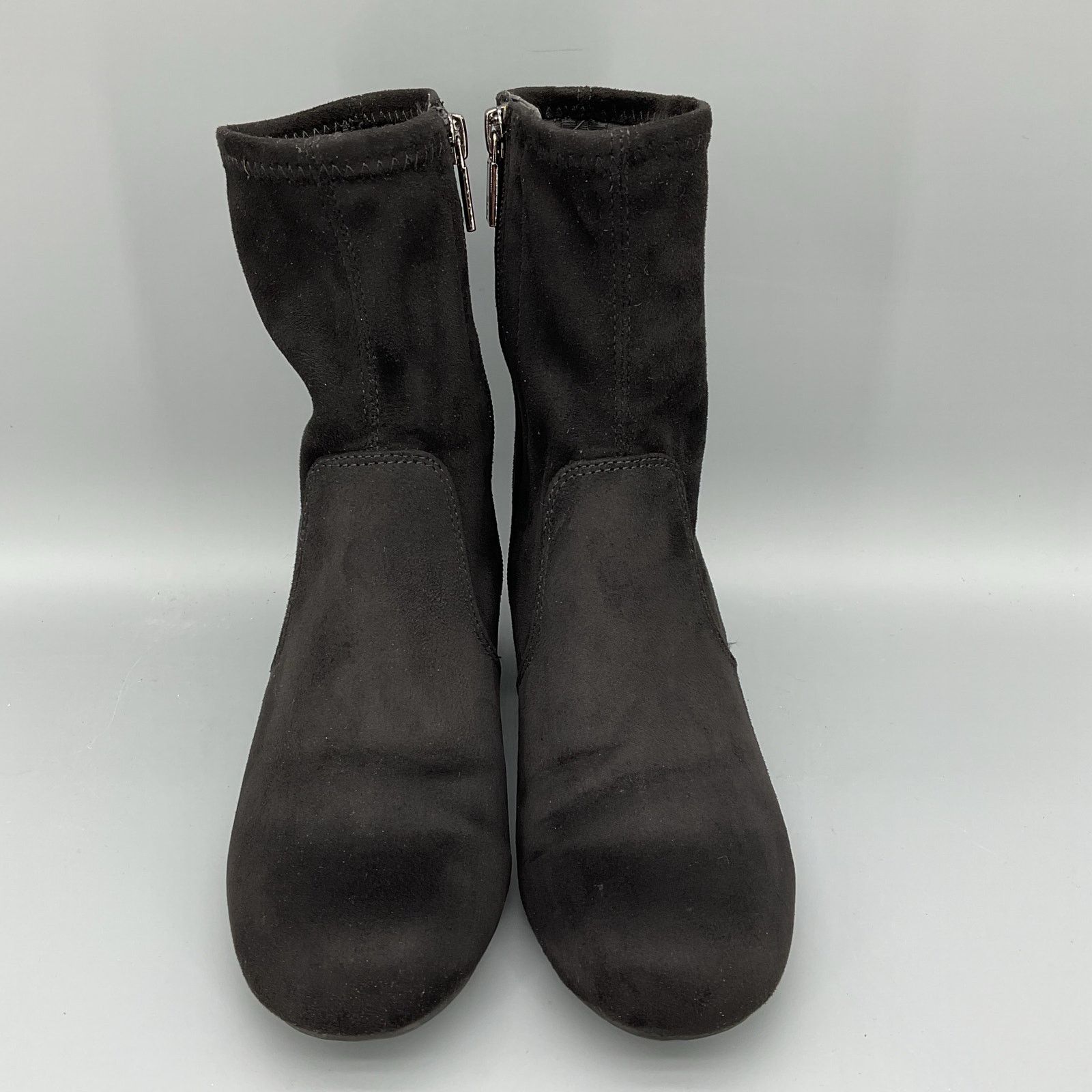 Kenneth Cole Kenneth Cole Women Road Stretch Block Heel Bootie Blk Sz 5M Size US 5 / IT 35 - 3 Thumbnail