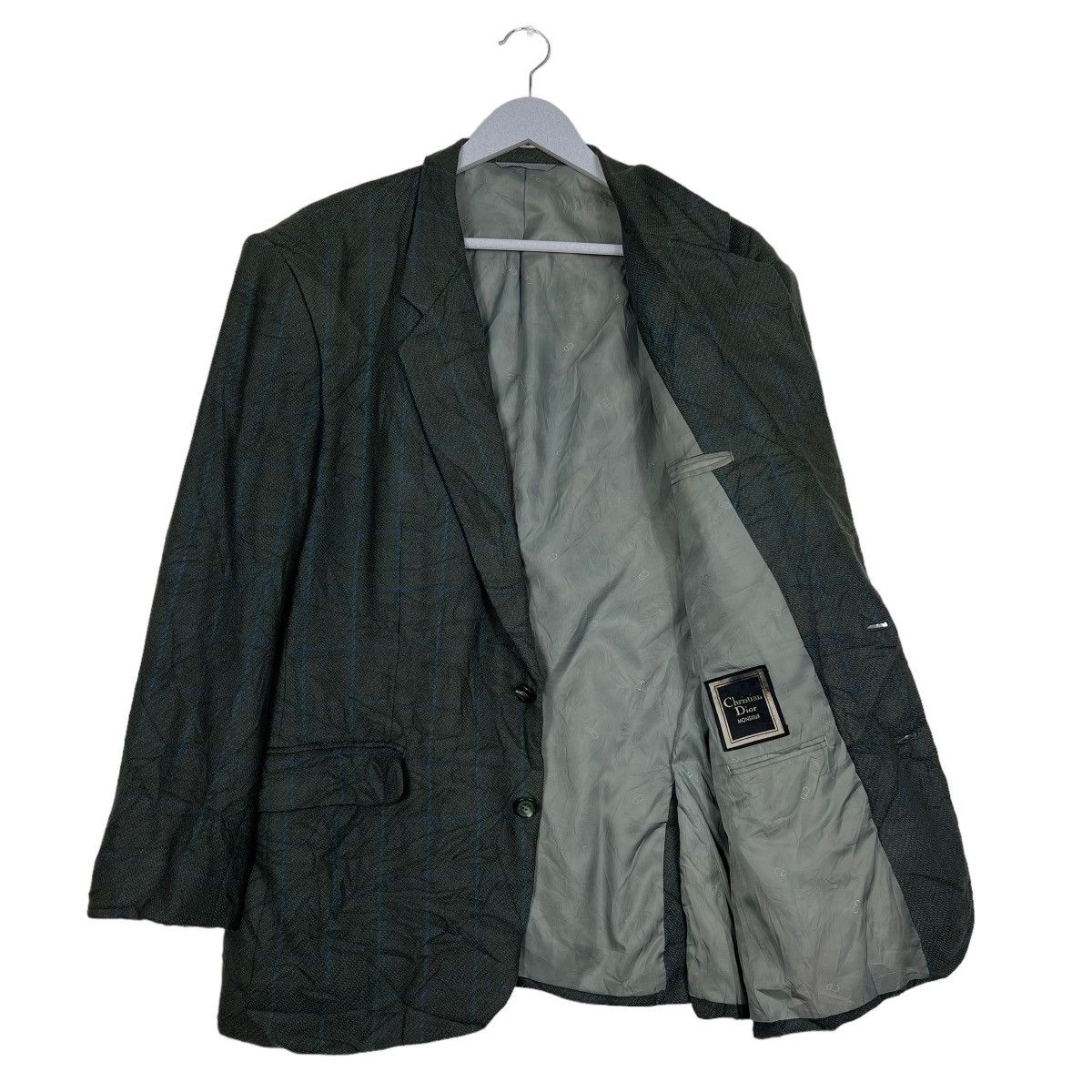 Christian Dior Monsieur 🔥 CHRISTIAN DIOR PLAID BLAZER JACKET Size US M / EU 48-50 / 2 - 9 Thumbnail