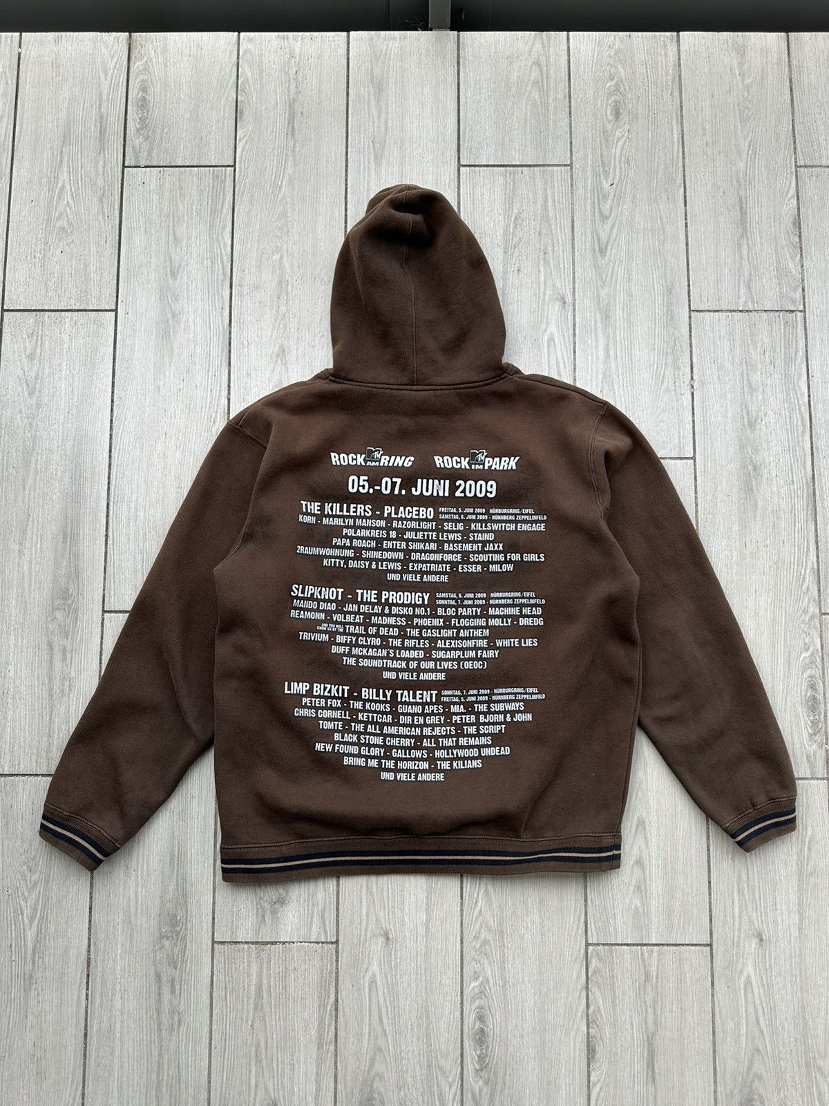 Vintage MTV Rock am Ring Merch 2009 Slipknot Hoodie