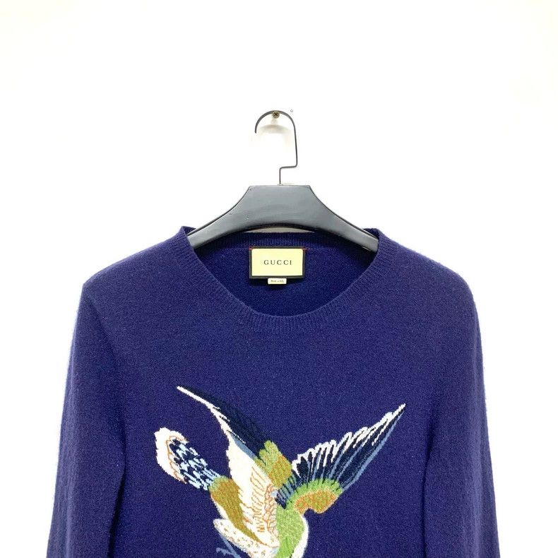 Gucci Gucci Embroidered pattern knitted sweater 2502-Nextarrow Size US L / EU 52-54 / 3 - 3 Thumbnail