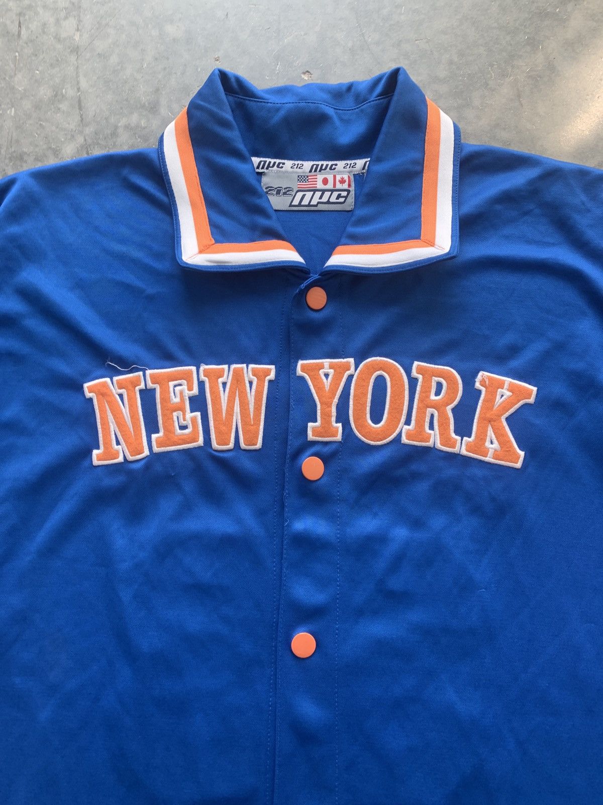 Vintage Vintage Y2K New York Jersey Oversized Size US XXL / EU 58 / 5 - 2 Thumbnail